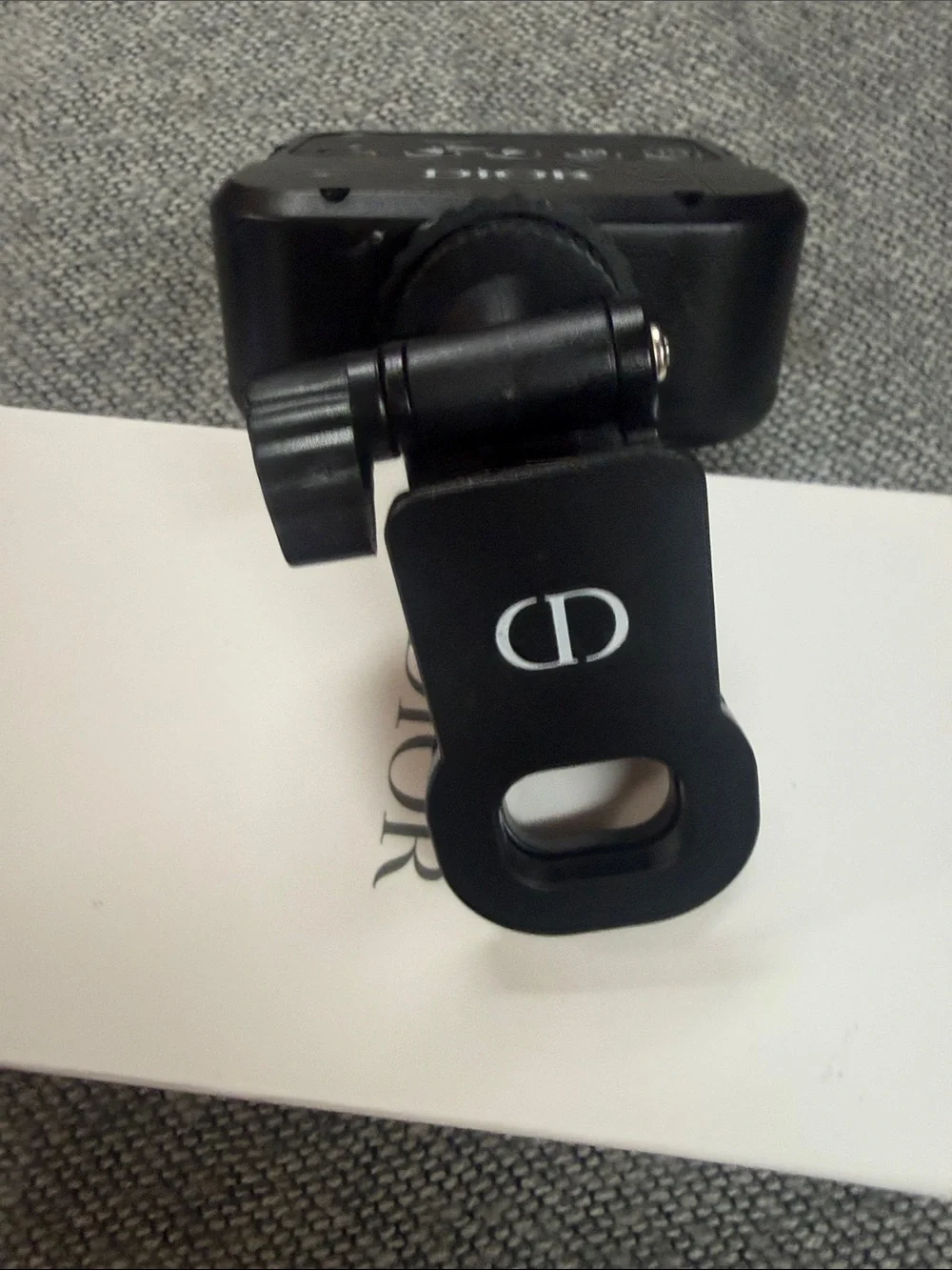Dior Black LED Camera Light with Diffuser